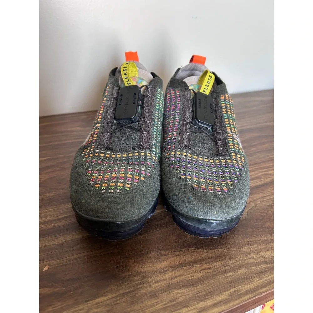 Nike Air Vapormax 2020 FK Kids 6.5Y Deep Tundra Flyknit FlyEase‎ CJ4069-006